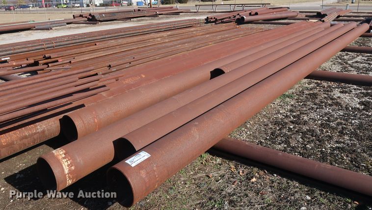 image for item DG7055 (7) 42'L x 13 3/8" diameter pipes