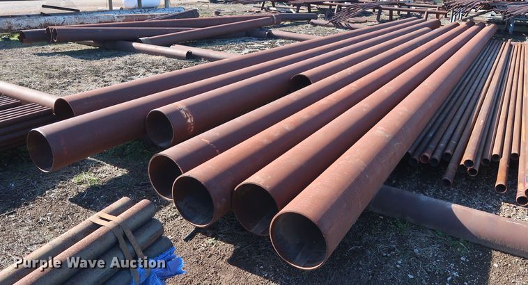 image for item DG7055 (7) 42'L x 13 3/8" diameter pipes