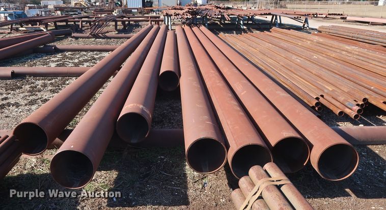 image for item DG7055 (7) 42'L x 13 3/8" diameter pipes