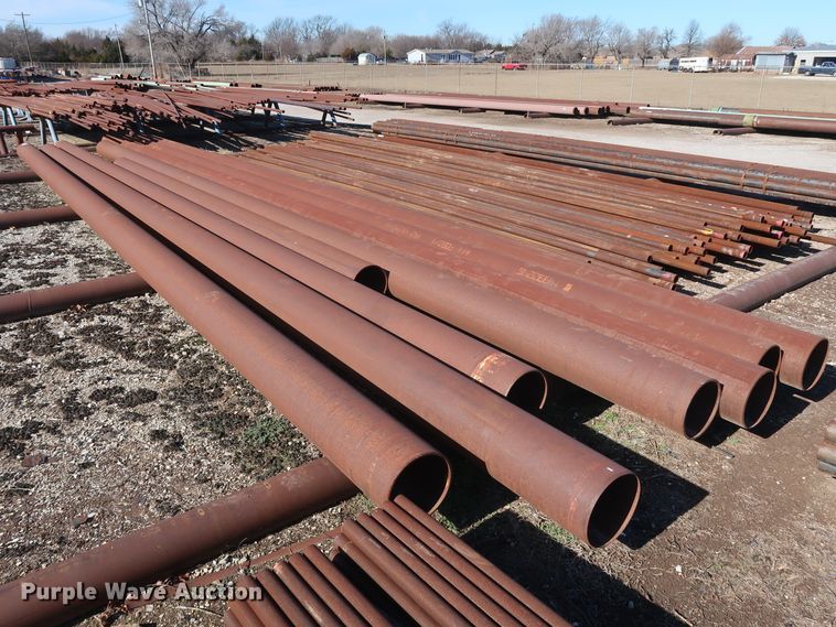 image for item DG7055 (7) 42'L x 13 3/8" diameter pipes