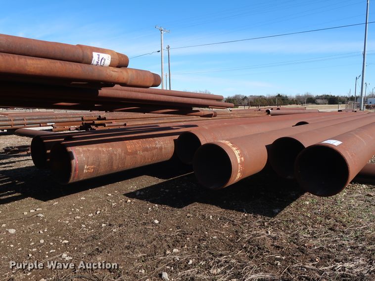 image for item DG7055 (7) 42'L x 13 3/8" diameter pipes