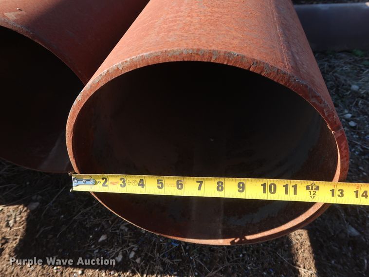 image for item DG7055 (7) 42'L x 13 3/8" diameter pipes