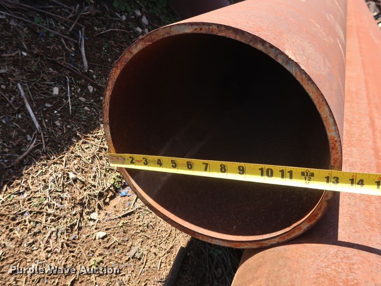image for item DG7055 (7) 42'L x 13 3/8" diameter pipes