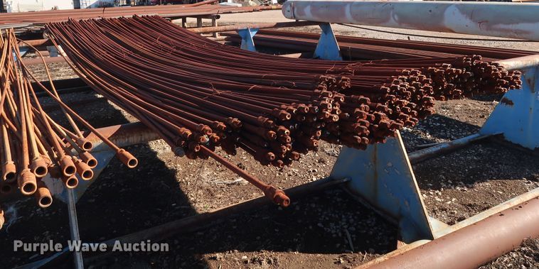 image for item DG7072 Approximately 425 25'L x 3/4" threaded sucker rods