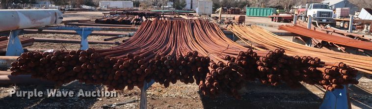 image for item DG7072 Approximately 425 25'L x 3/4" threaded sucker rods