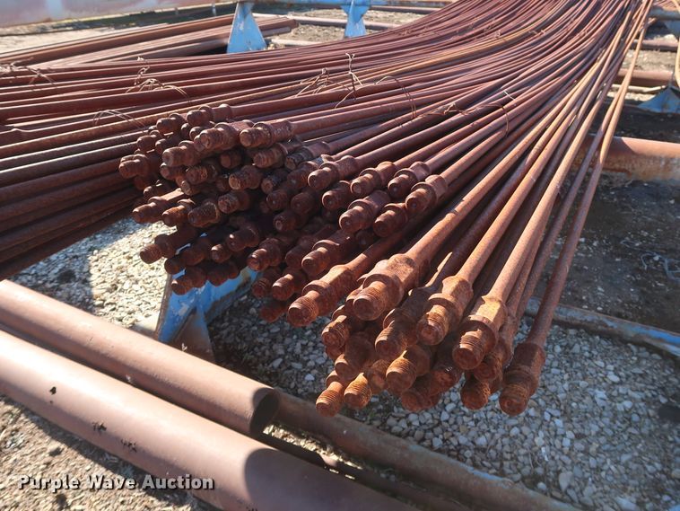 image for item DG7072 Approximately 425 25'L x 3/4" threaded sucker rods