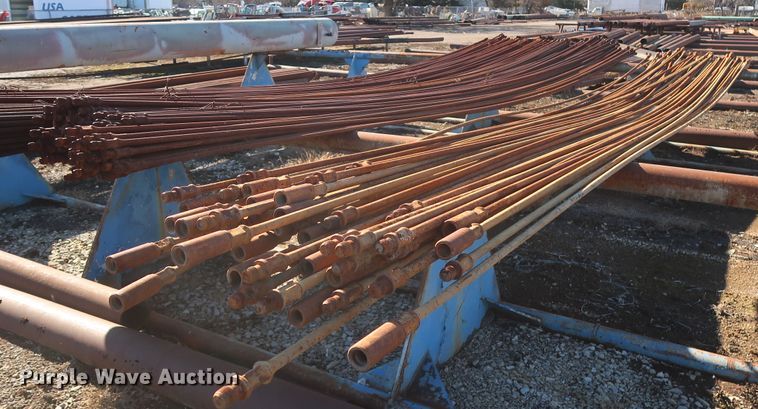 image for item DG7072 Approximately 425 25'L x 3/4" threaded sucker rods