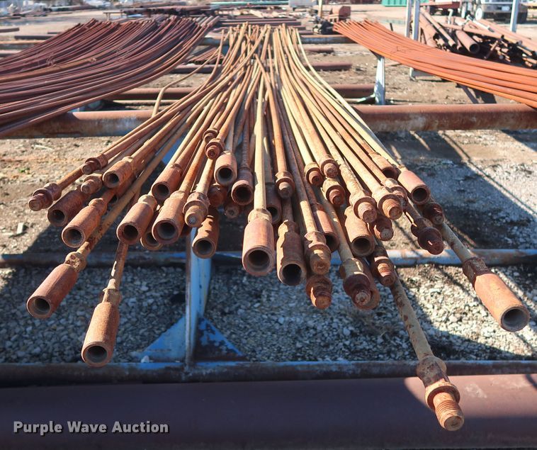 image for item DG7072 Approximately 425 25'L x 3/4" threaded sucker rods
