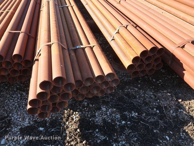 image for item DG7077 (104) 24'L x 3.5" diameter tubing pipes