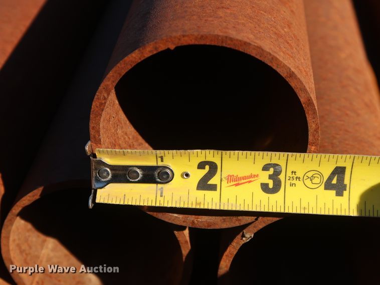 image for item DG7077 (104) 24'L x 3.5" diameter tubing pipes