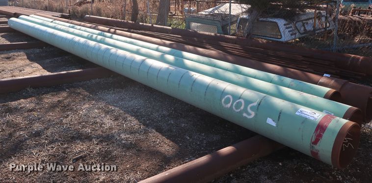image for item DG7087 (4) 40'L x 16" diameter pipes