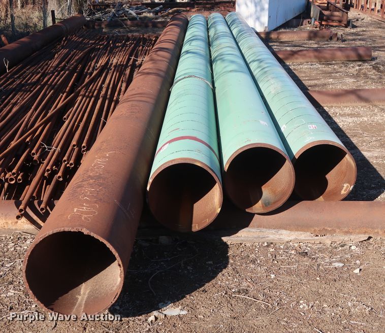 image for item DG7087 (4) 40'L x 16" diameter pipes
