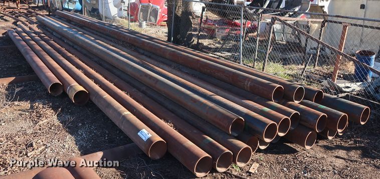 image for item DG7093 (23) 42'L x 9 5/8" diameter oilfield casing pipes