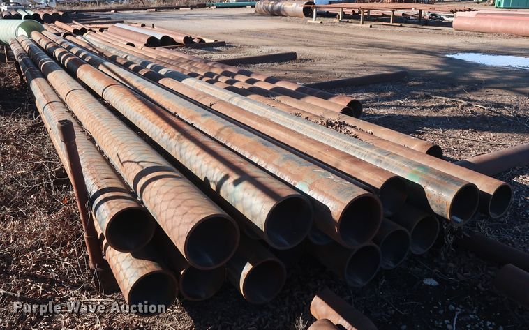 image for item DG7093 (23) 42'L x 9 5/8" diameter oilfield casing pipes