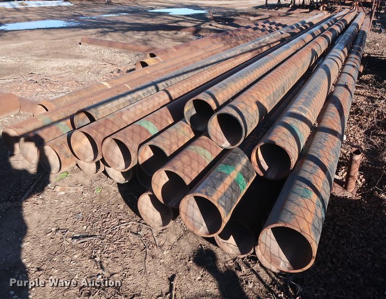 image for item DG7093 (23) 42'L x 9 5/8" diameter oilfield casing pipes