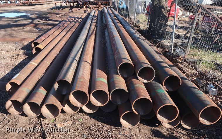image for item DG7093 (23) 42'L x 9 5/8" diameter oilfield casing pipes