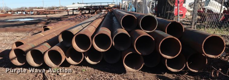image for item DG7093 (23) 42'L x 9 5/8" diameter oilfield casing pipes