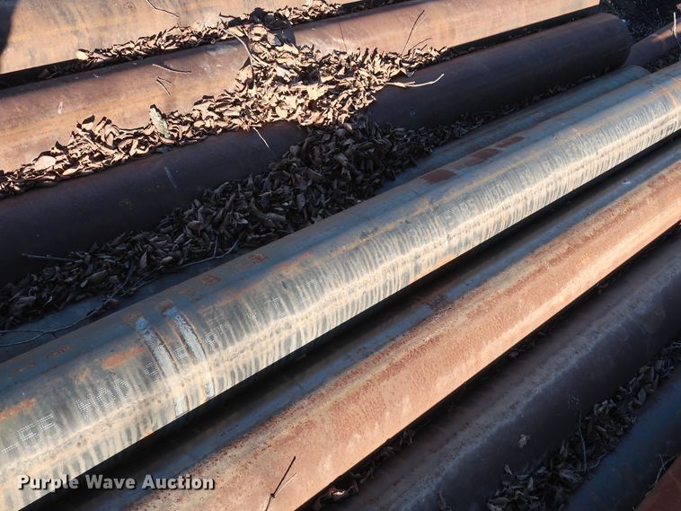 image for item DG7093 (23) 42'L x 9 5/8" diameter oilfield casing pipes