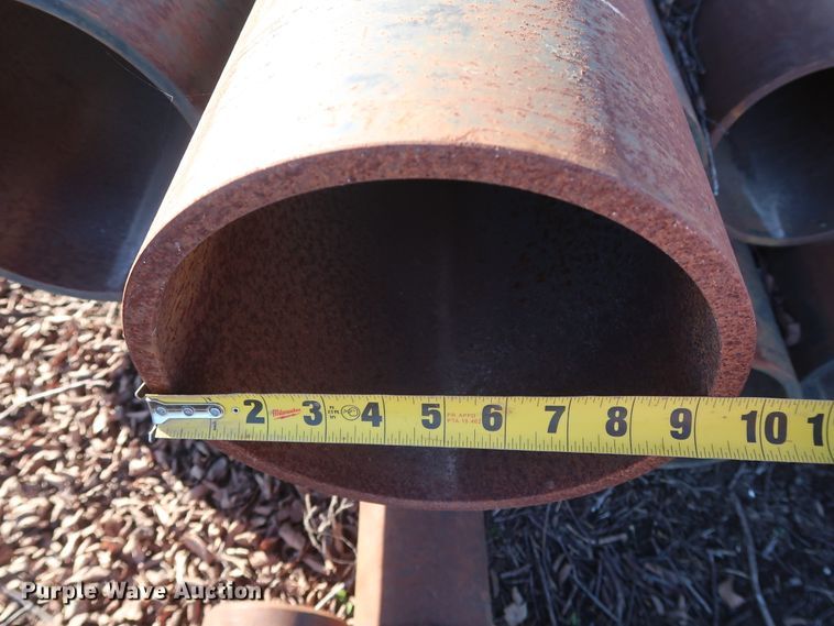 image for item DG7093 (23) 42'L x 9 5/8" diameter oilfield casing pipes