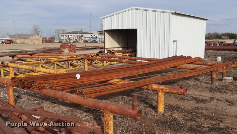 image for item DG7103 Approximately 160 25'L x 7/8" threaded sucker rods