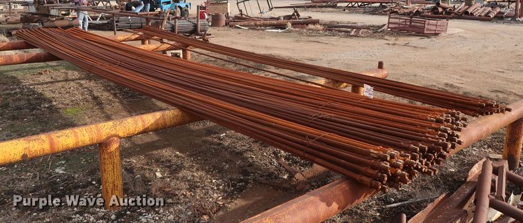 image for item DG7103 Approximately 160 25'L x 7/8" threaded sucker rods