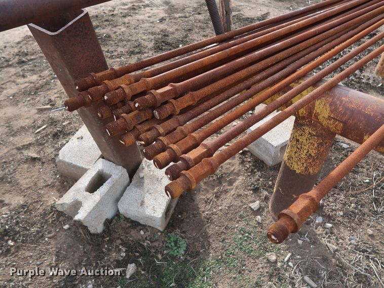 image for item DG7103 Approximately 160 25'L x 7/8" threaded sucker rods