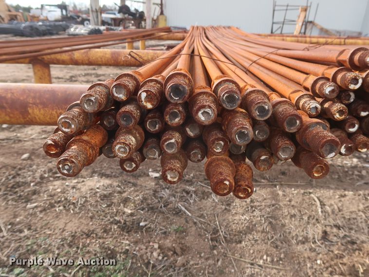 image for item DG7103 Approximately 160 25'L x 7/8" threaded sucker rods