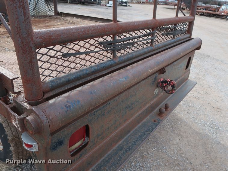 image for item DH0789 1991 Ford F450 Super Duty flatbed truck