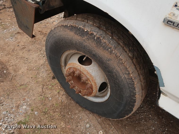 image for item DH0789 1991 Ford F450 Super Duty flatbed truck