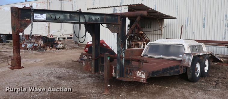 image for item DH0791 Shop built equipment trailer