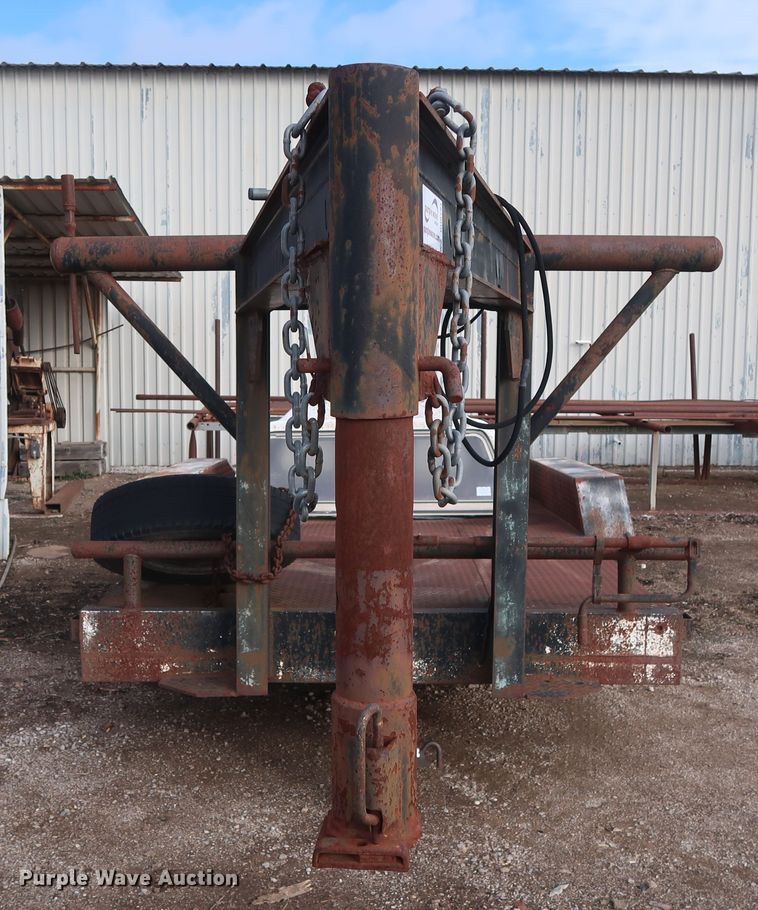 image for item DH0791 Shop built equipment trailer