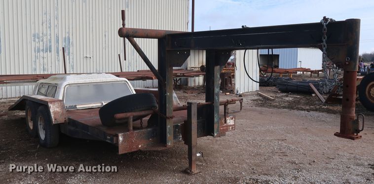 image for item DH0791 Shop built equipment trailer