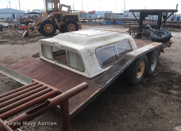 image for item DH0791 Shop built equipment trailer