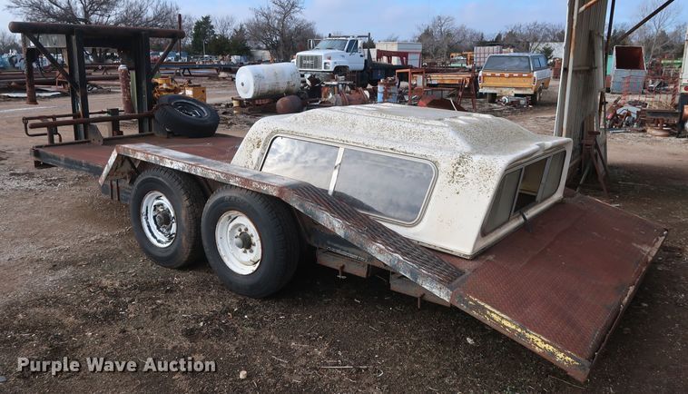 image for item DH0791 Shop built equipment trailer