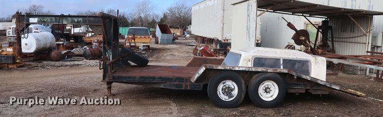 image for item DH0791 Shop built equipment trailer