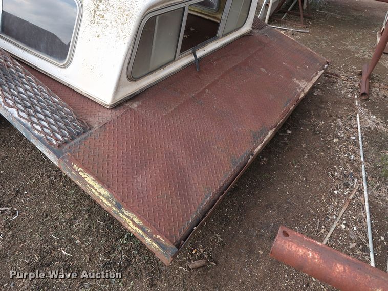 image for item DH0791 Shop built equipment trailer