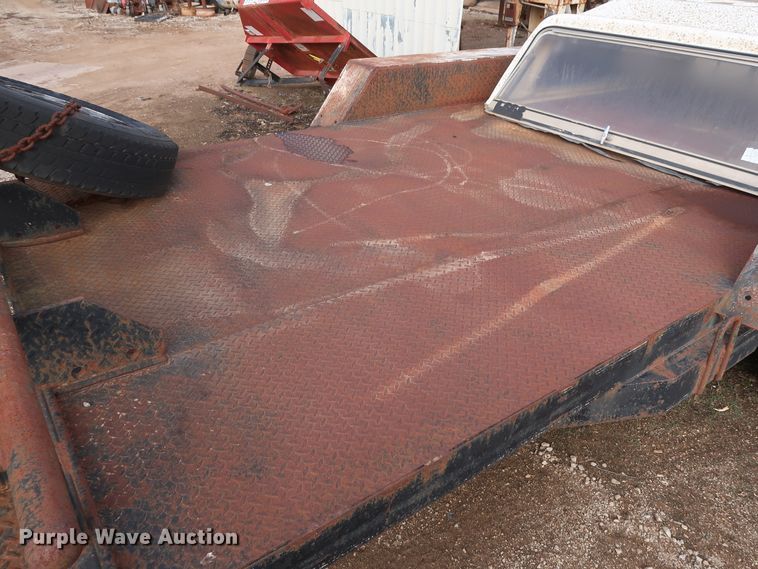 image for item DH0791 Shop built equipment trailer