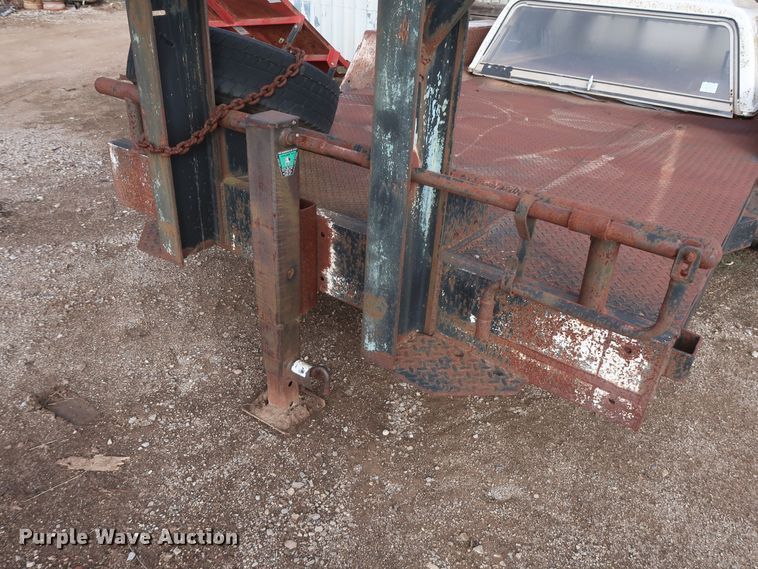 image for item DH0791 Shop built equipment trailer