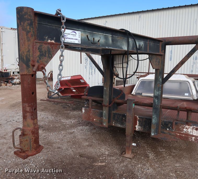 image for item DH0791 Shop built equipment trailer