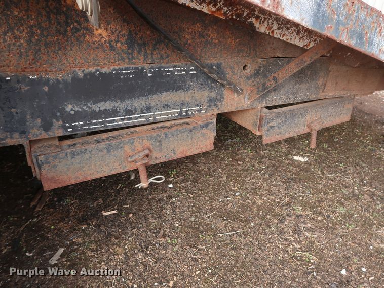 image for item DH0791 Shop built equipment trailer