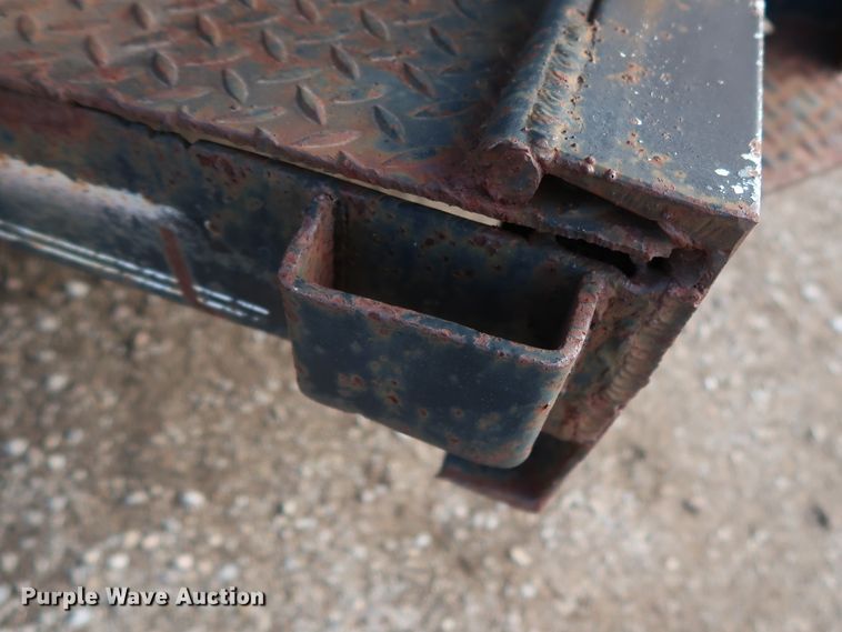 image for item DH0791 Shop built equipment trailer