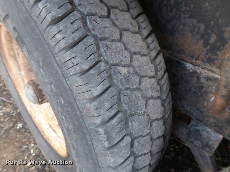 image for item DH0791 Shop built equipment trailer