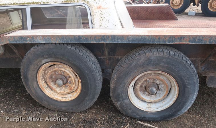 image for item DH0791 Shop built equipment trailer