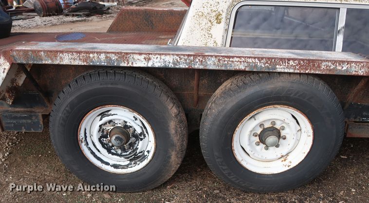 image for item DH0791 Shop built equipment trailer