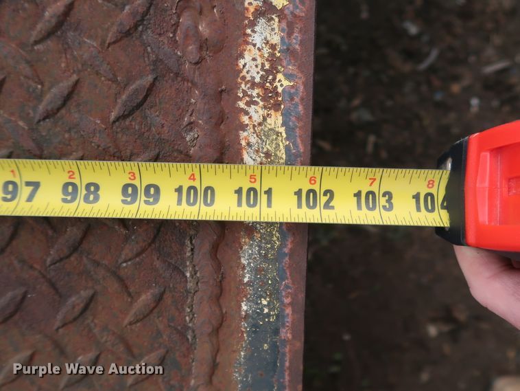 image for item DH0791 Shop built equipment trailer