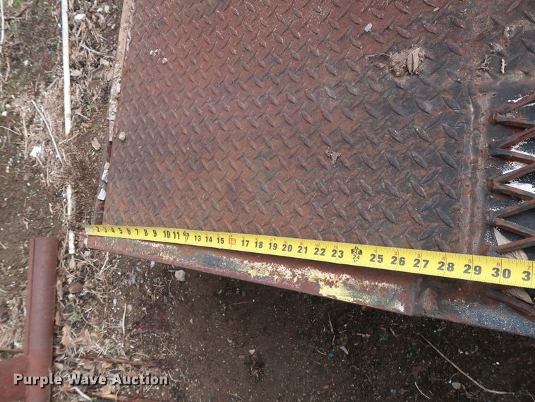 image for item DH0791 Shop built equipment trailer