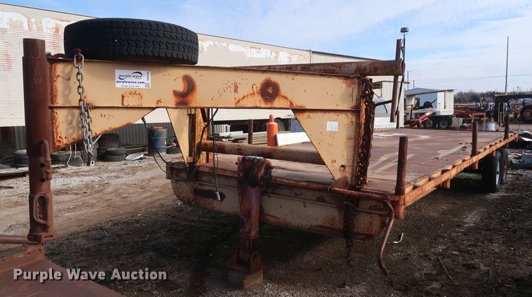 image for item DH0793 Shop built equipment trailer