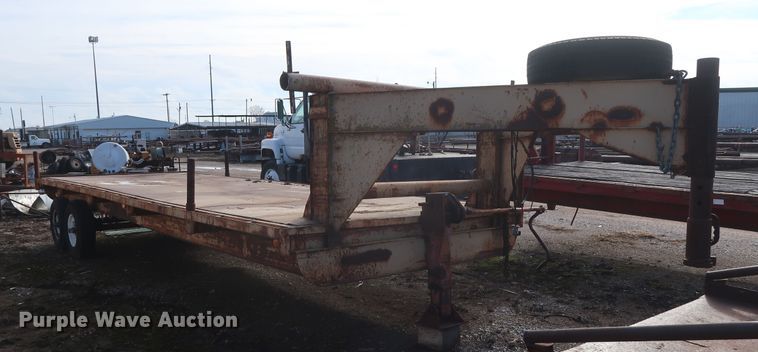 image for item DH0793 Shop built equipment trailer