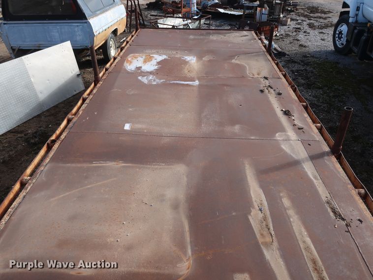 image for item DH0793 Shop built equipment trailer