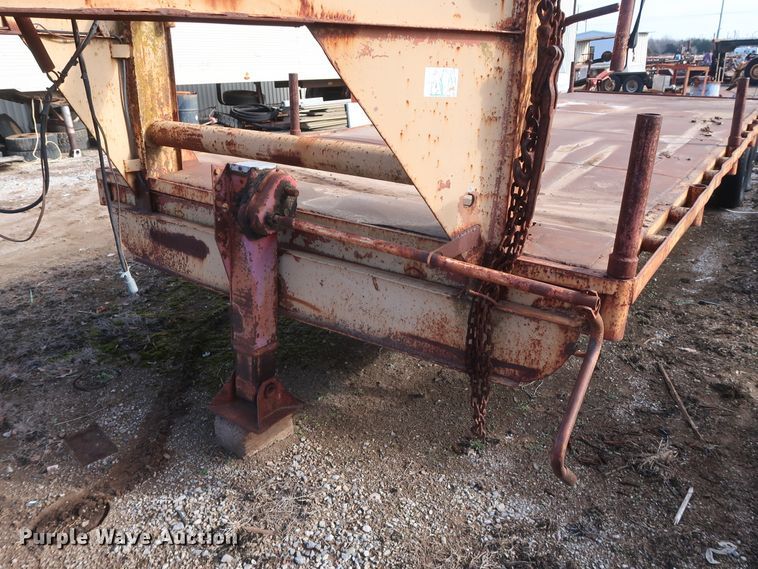 image for item DH0793 Shop built equipment trailer